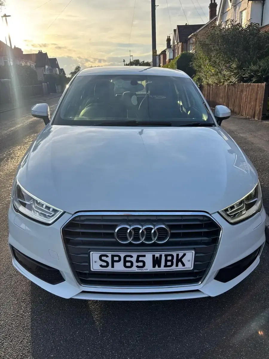 Used Audi A1 Sport 116 HP (85 kW) 2015 White Hatchback