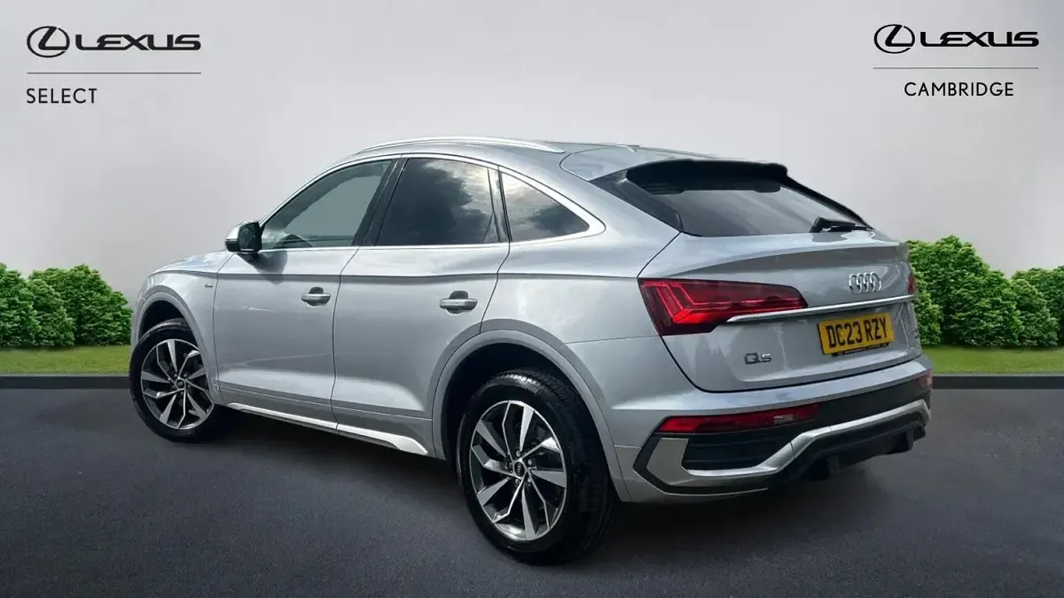 Used Audi Q5 Sportback S-Line 204 HP (150 kW) 2023 Silver SUV