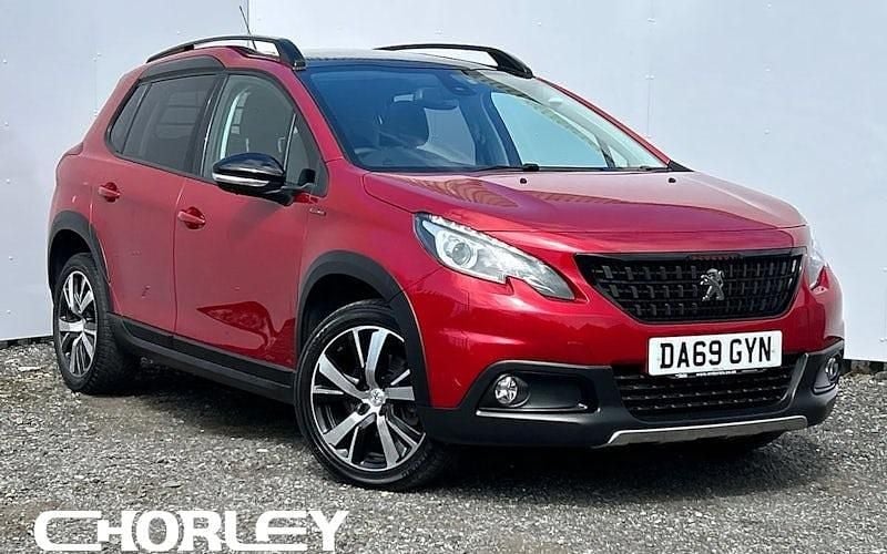 Red Used 2019 Peugeot 2008 GT-line SUV | £10,835 (Good price) - Image 1/4