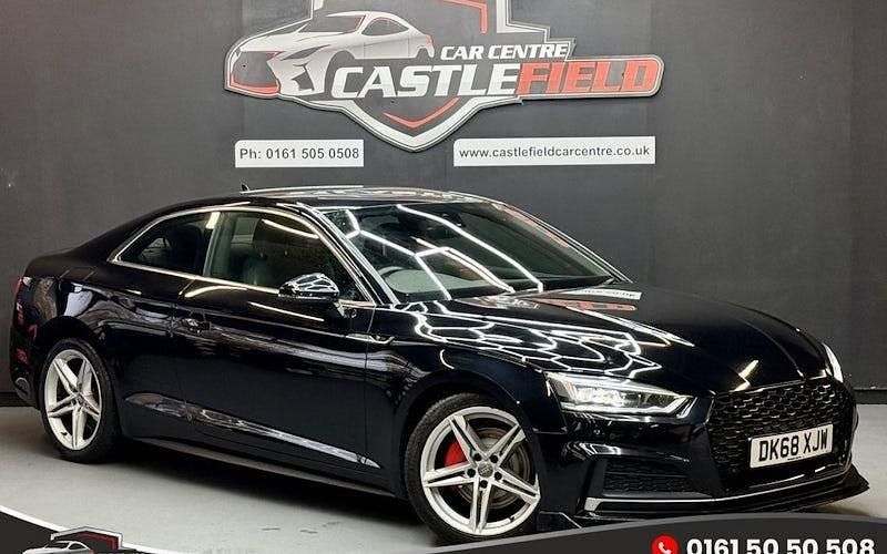 Black Used 2018 Audi A5 S-Line Coupe | £13,495 (Fair price) - Image 1/3