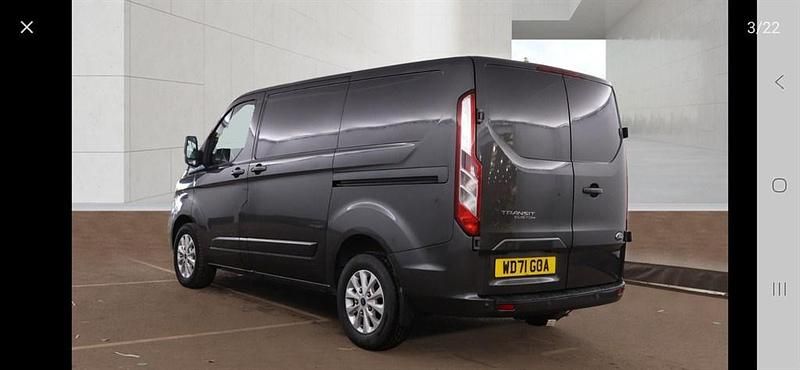 Used Ford Transit Custom Limited 130 HP (95 kW) 2022 Grey Van