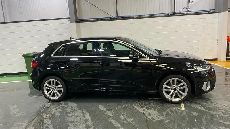 Used Audi A3 Sport 110 HP (80 kW) 2023 Black Sedan