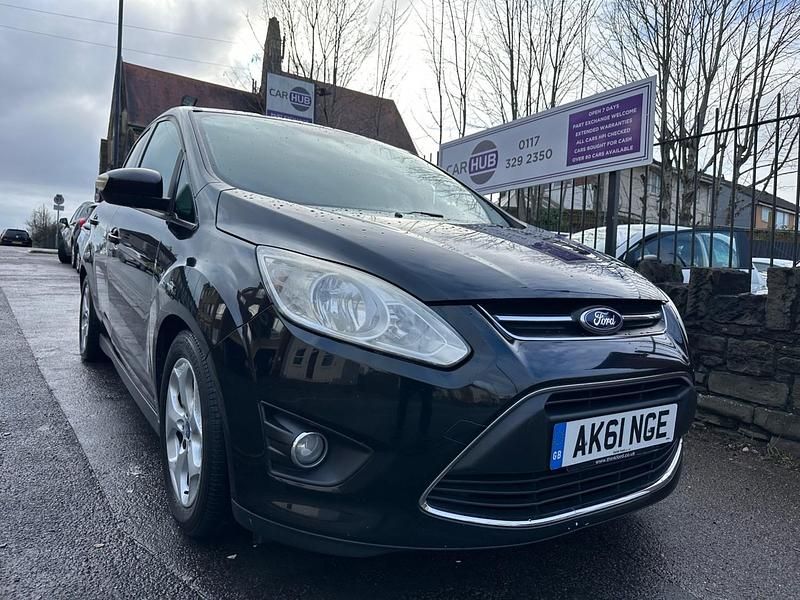 Used Ford C-MAX Zetec 105 HP (77 kW) 2011 Black MPV