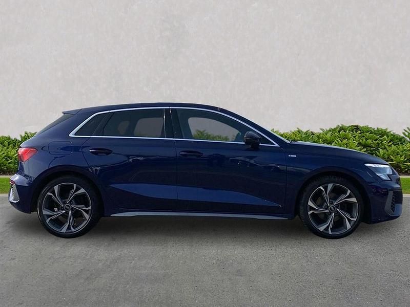Used Audi A3 Sportback S-Line 110 HP (80 kW) 2023 Blue Hatchback