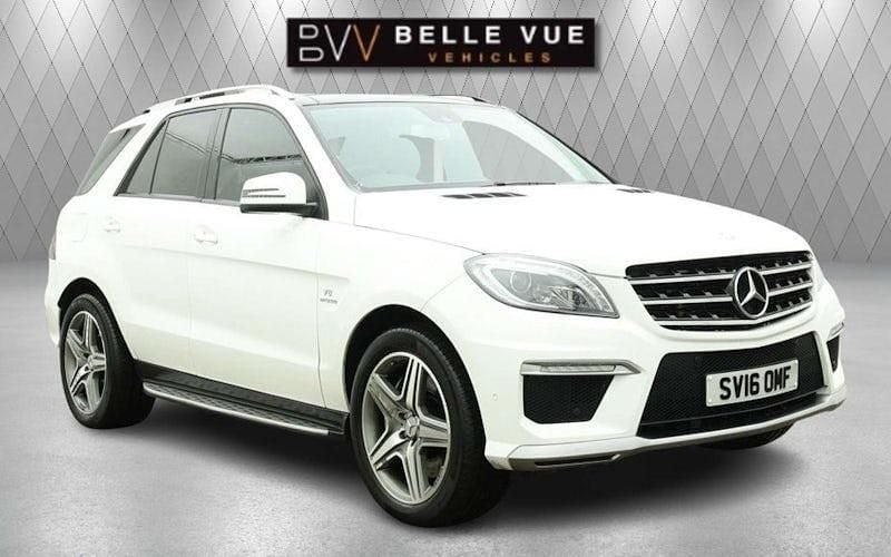 White Used 2015 Mercedes ML63 AMG AMG SUV | £24,995 - Image 1/3
