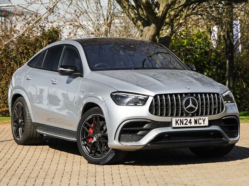Silver Used 2024 Mercedes GLE63 AMG Premium Plus Coupe | £106,998 (Expensive) - Image 1/4