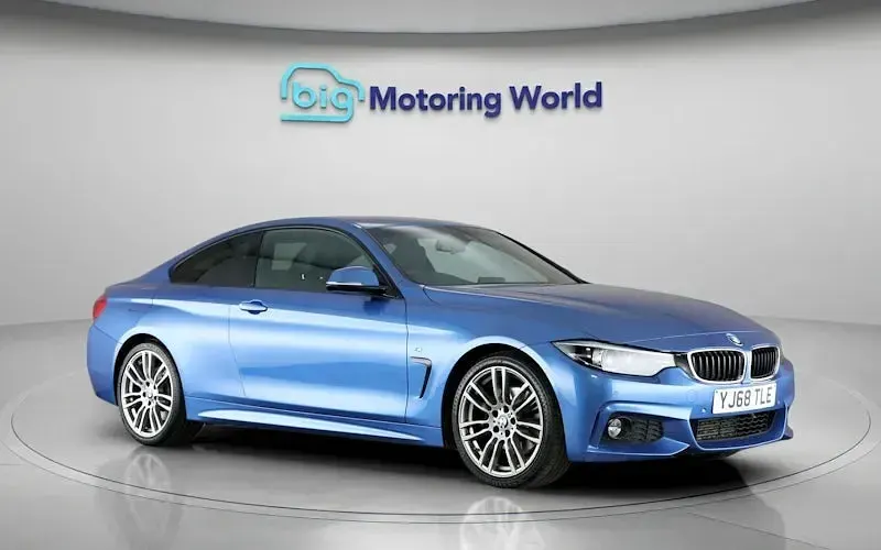 Used BMW 430 M Sport 258 HP (189 kW) 2019 Blue Coupe