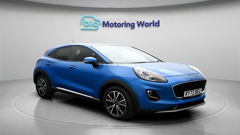 Used Ford Puma Titanium 125 HP (91 kW) 2023 Blue SUV