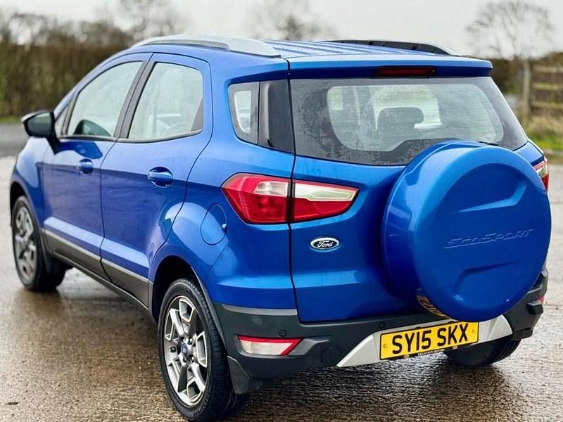 Used Ford Ecosport Titanium 125 HP (91 kW) 2015 Blue SUV