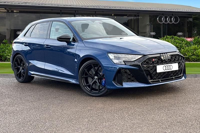 Blue New 2026 Audi RS3 Sedan | £61,990 (Super price) - Image 1/4