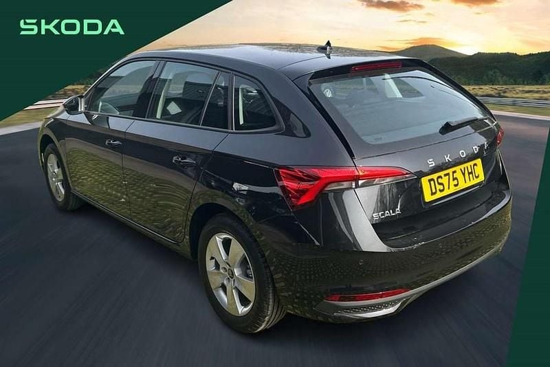 New Skoda Scala SE 94 HP (69 kW) 2025 Black Hatchback