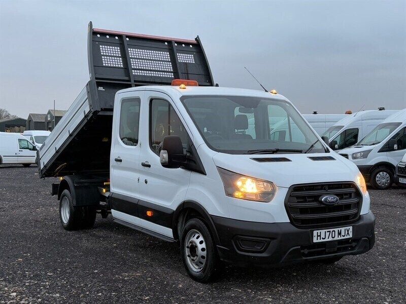White Used 2020 Ford Transit S | £13,775 (Fair price) - Image 1/3