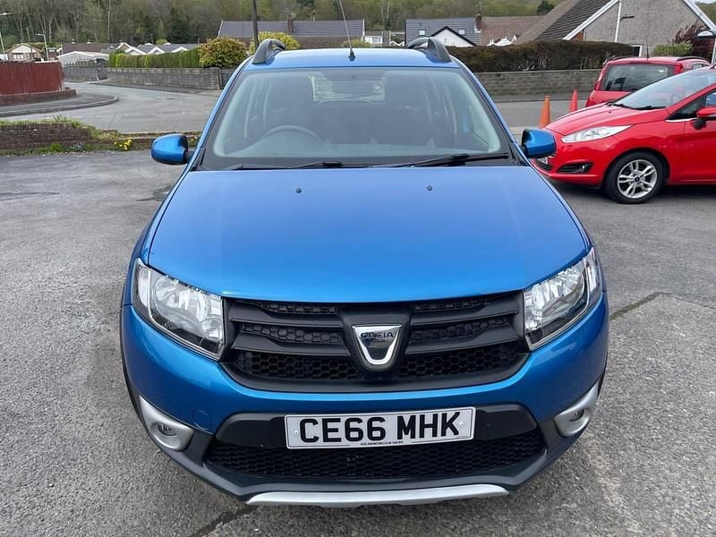 Used Dacia Sandero Ambiance 90 HP (66 kW) 2016 Blue Hatchback