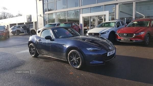 Used Mazda MX5 Prime-Line 132 HP (97 kW) 2023 Blue Cabriolet