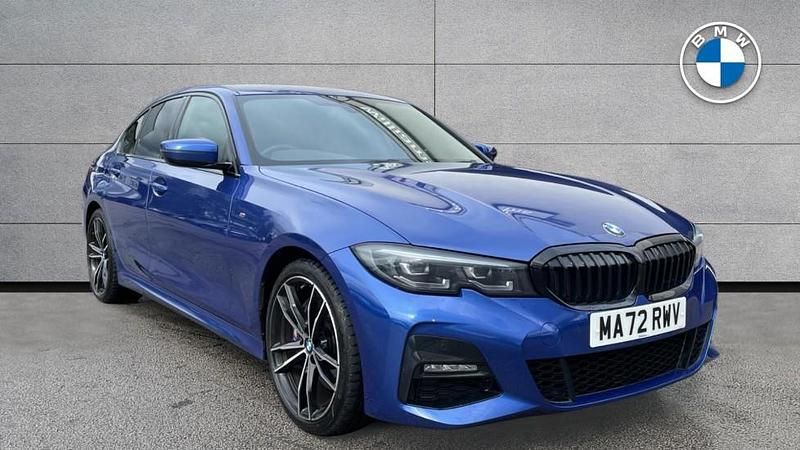 Blue Used 2022 BMW 320 M Sport Sedan | £25,990 - Image 1/4