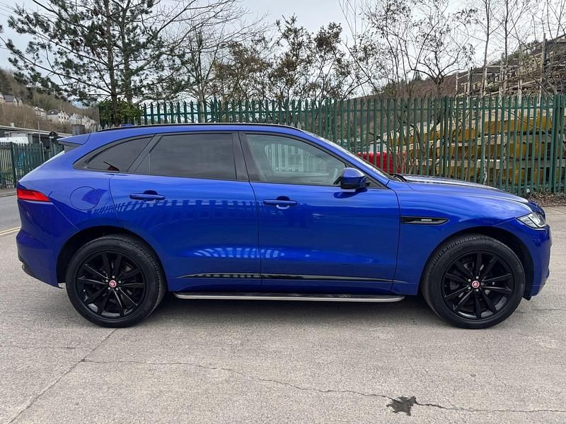 Used Jaguar F-Pace R-Sport 180 HP (132 kW) 2018 Blue SUV