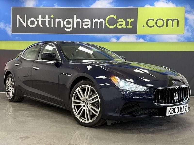 Used Maserati Ghibli 410 HP (301 kW) 2015 Blue Sedan