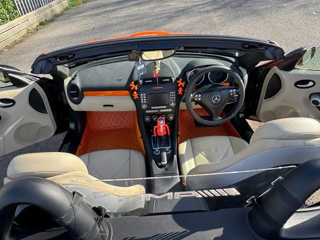 Used Mercedes SLK200 2005 Orange Cabriolet