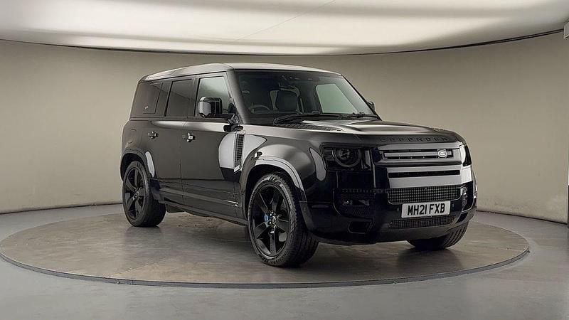 Santorini black Used 2021 Land Rover Defender S SUV | £70,000 (Good price) - Image 1/4