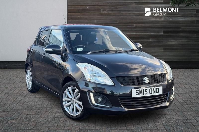 Black Used 2015 Suzuki Swift SZ4 Hatchback | £6,995 (A bit pricey) - Image 1/4