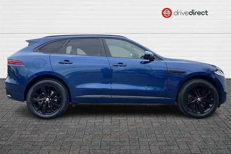 Used Jaguar F-Pace R-Dynamic 404 HP (297 kW) 2021 Blue SUV