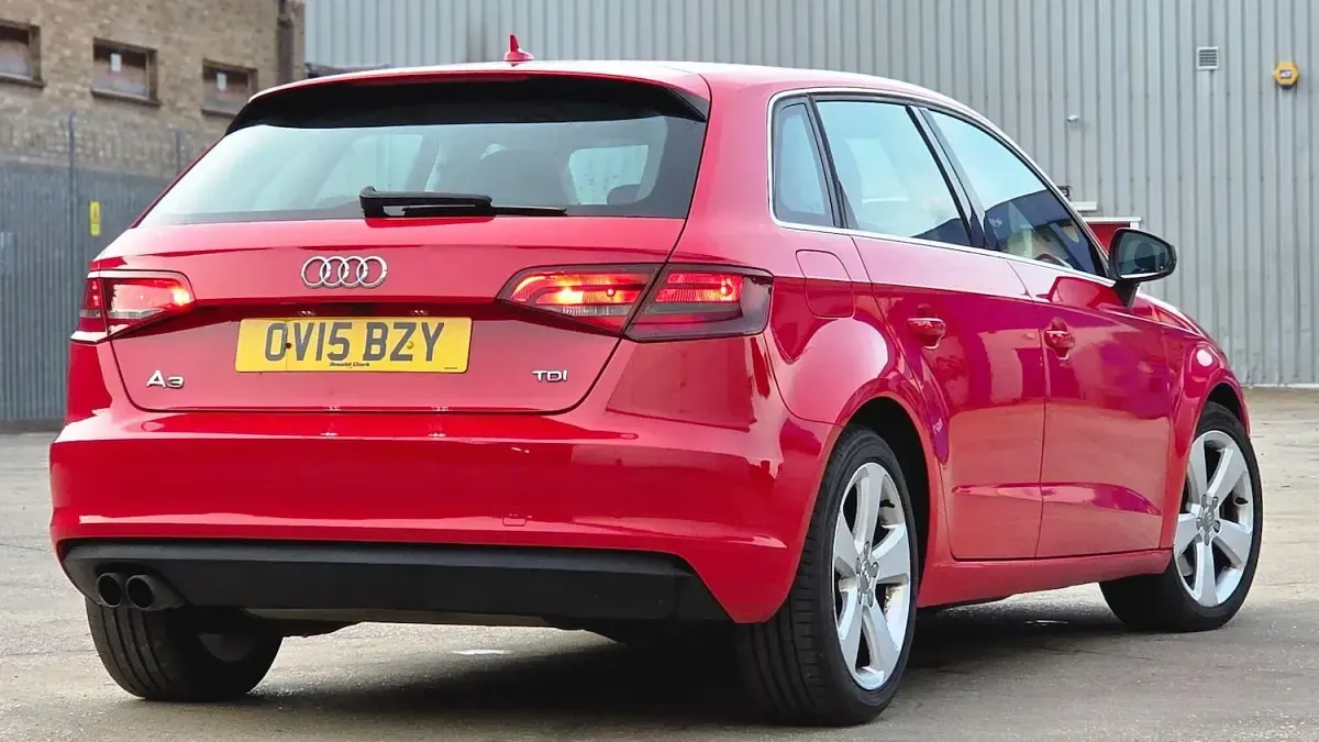 Used Audi A3 Sportback Sport 2015 Red Hatchback