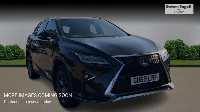 Black Used 2019 Lexus RX450h Sport Line SUV | £27,794 (Fair price) - Image 1/4