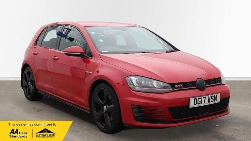 Red Used 2017 VW Golf VII GTI Hatchback | £13,500 (Fair price) - Image 1/4