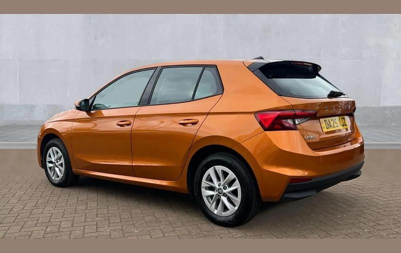 Used Skoda Fabia SE 116 HP (85 kW) 2025 Orange Hatchback