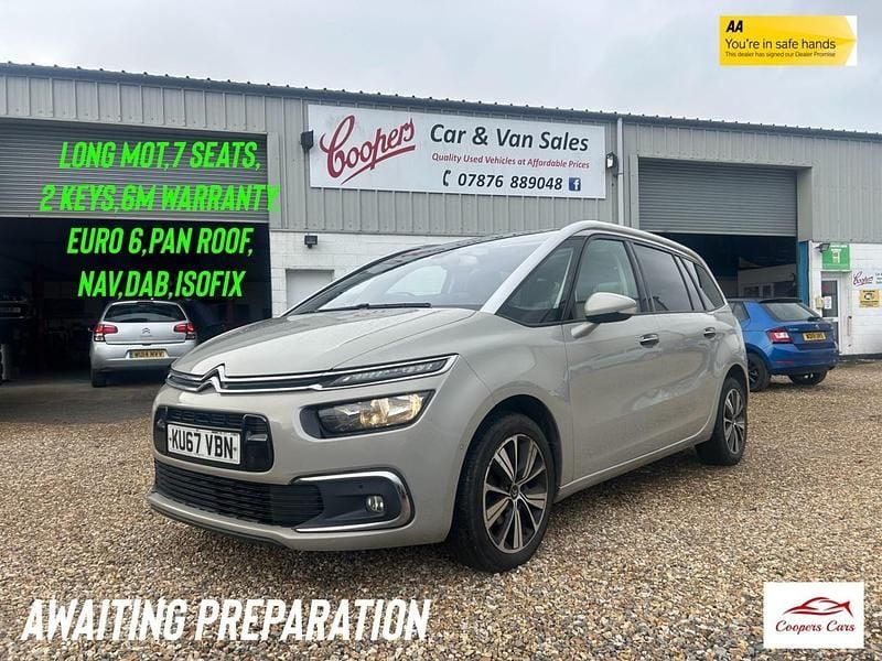 Beige Used 2017 Citroën Grand C4 Picasso Flair MPV | £7,795 (Fair price) - Image 1/1