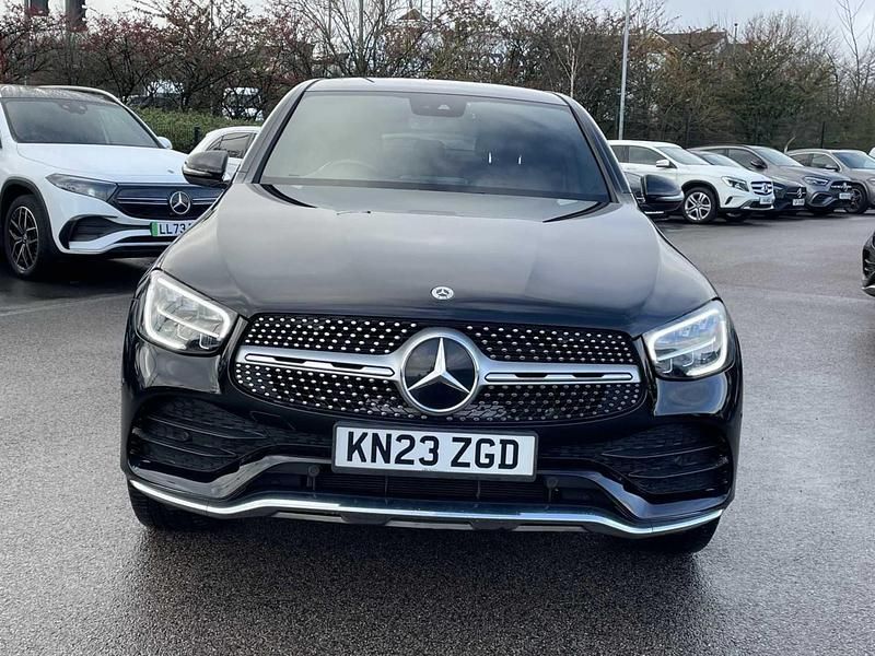 Used Mercedes GLC300 AMG Line Premium 2023 Black Coupe