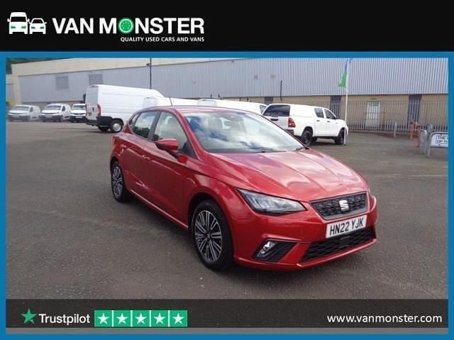 Red Used 2022 Seat Ibiza SE Technology Hatchback | £11,489 (Good price) - Image 1/4
