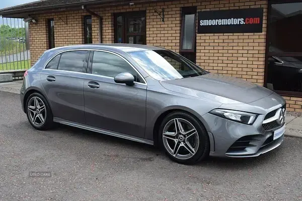 Used Mercedes A220 AMG line 190 HP (139 kW) 2021 Grey Hatchback