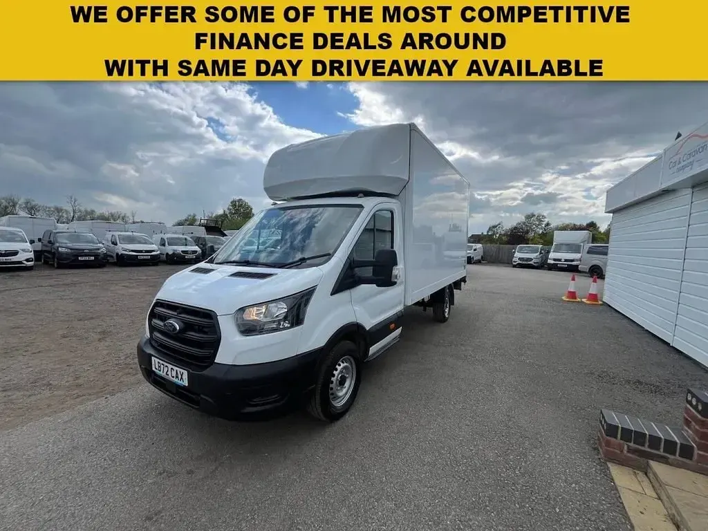 Używany Ford Transit S 130 KM (95 kW) 2022 Biały Kabriolet