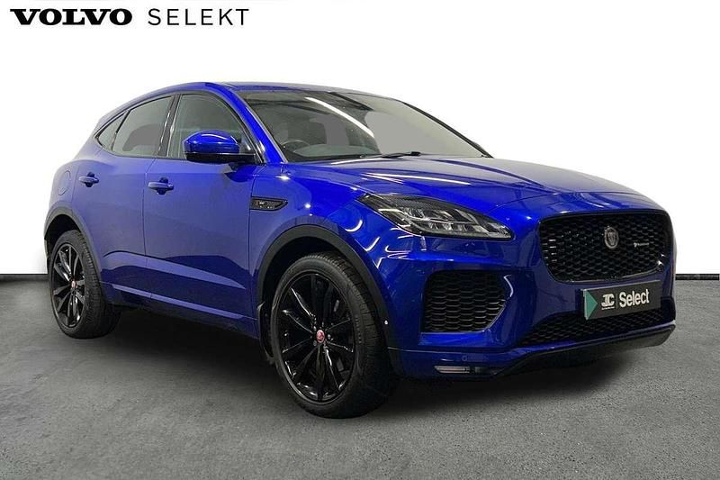 Blue Used 2018 Jaguar E-Pace R-Dynamic SUV | £17,250 (Fair price) - Image 1/3