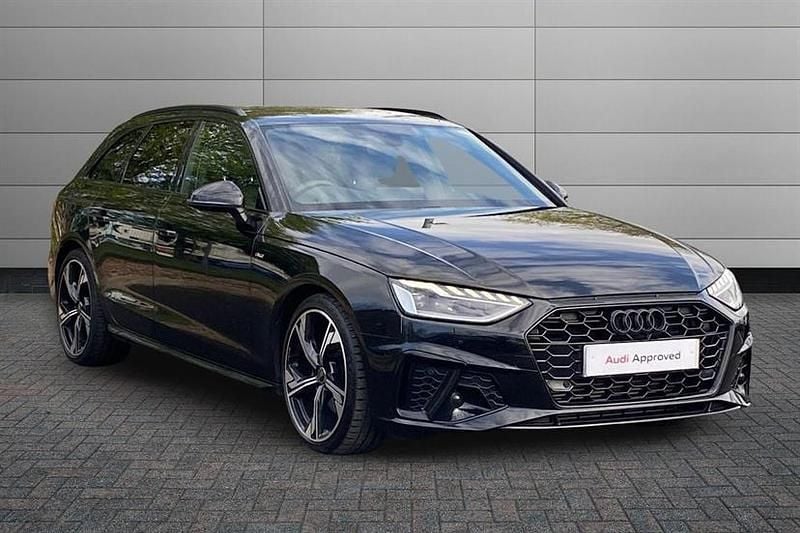 Used Audi A4 Black Edition 150 HP (110 kW) 2023 Black Estate