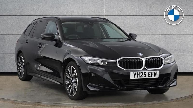 Black Used 2025 BMW 320 Sport Line Estate | £29,945 (Good price) - Image 1/4