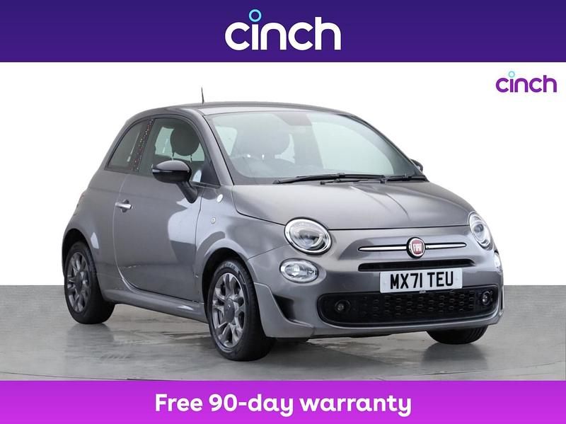 Grey Used 2021 Fiat 500 Hatchback | £9,249 (Fair price) - Image 1/3
