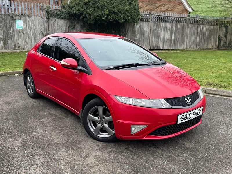 Used Honda Civic SI 98 HP (72 kW) 2010 Red Hatchback