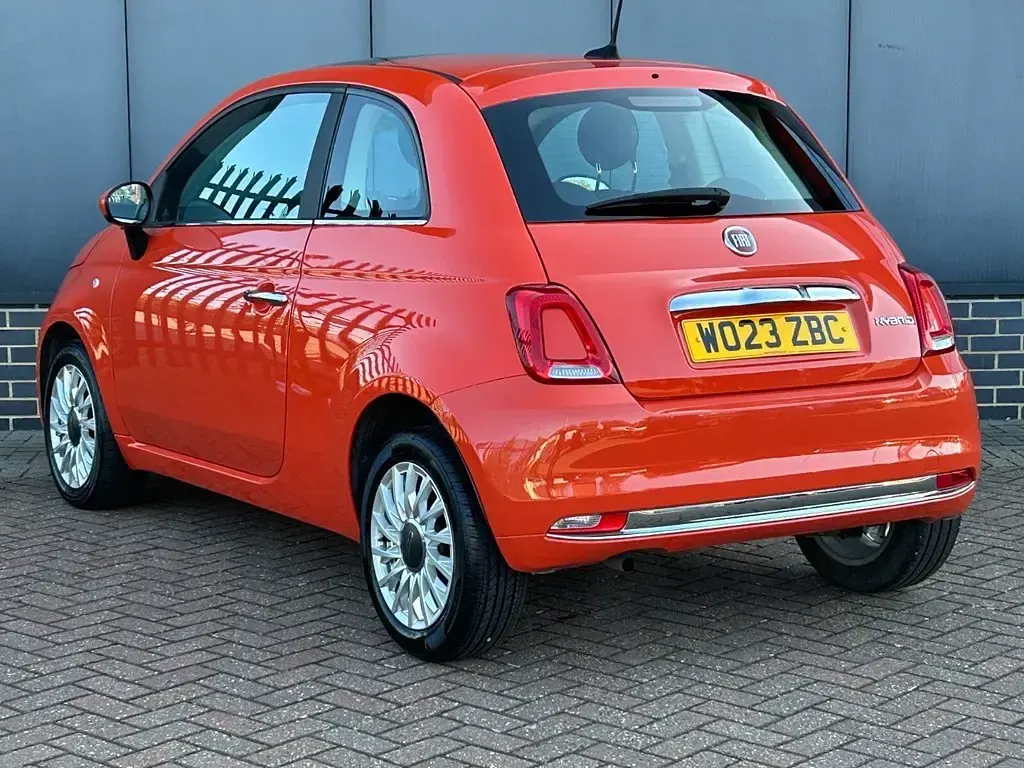 Used Fiat 500 70 HP (51 kW) 2023 Orange Hatchback