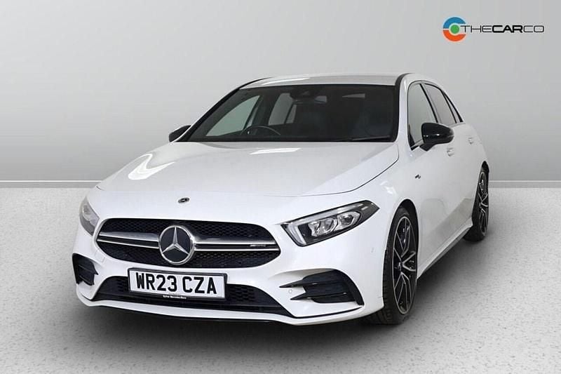 Used Mercedes A35 AMG Premium 2023 White Hatchback