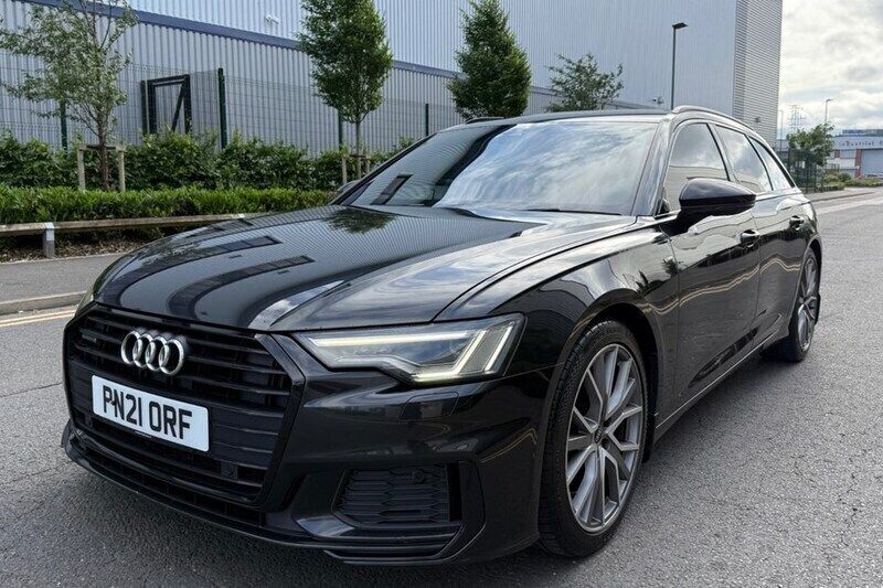 Grey Used 2021 Audi A6 Black Edition Estate | £18,995 - Image 1/1