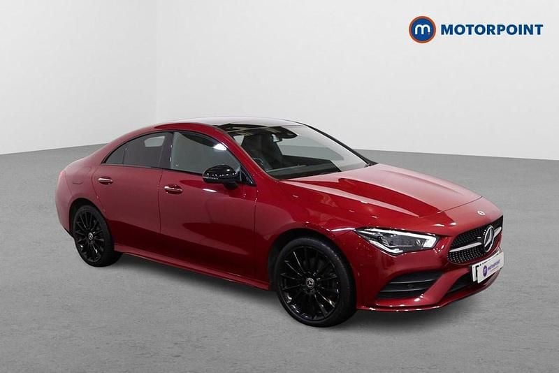 Red Used 2022 Mercedes CLA250e AMG Line Premium Plus Sedan | £26,499 (Fair price) - Image 1/4
