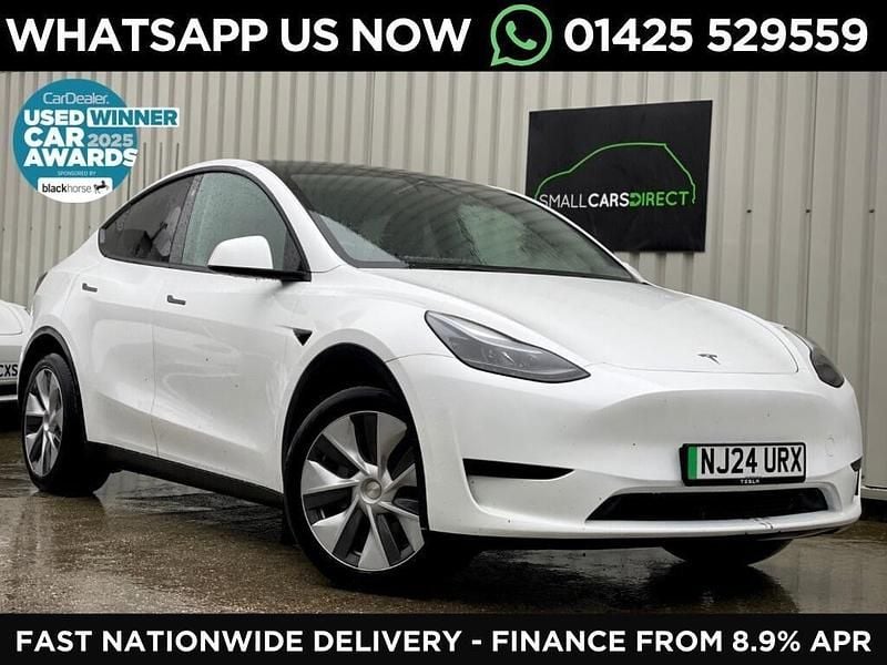 White Used 2024 Tesla Model Y RWD SUV | £27,995 (A bit pricey) - Image 1/1