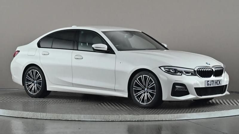 White Used 2021 BMW 318 M Sport Sedan | £20,298 (Fair price) - Image 1/3