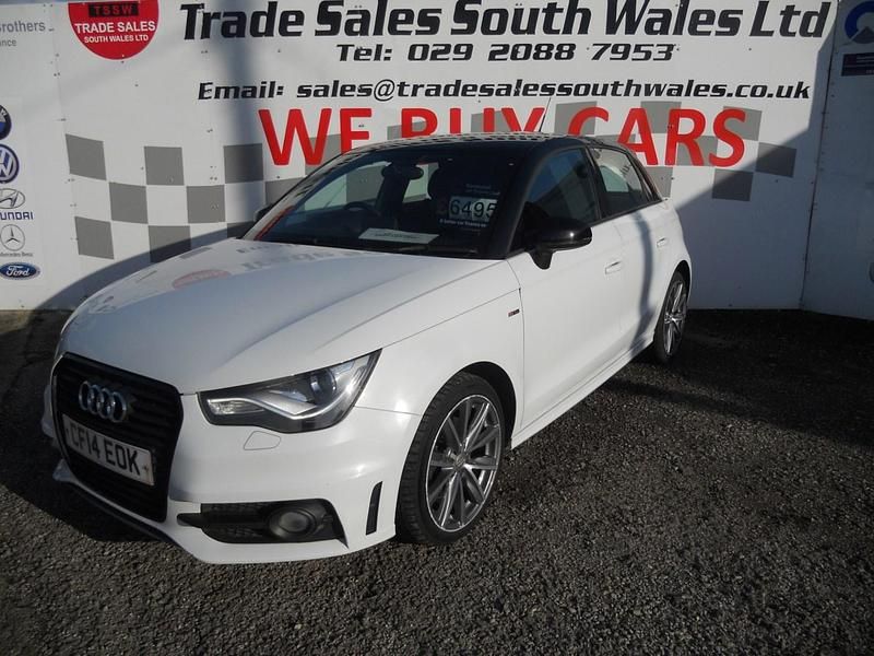 Used Audi A1 S-Line 2014 White Hatchback