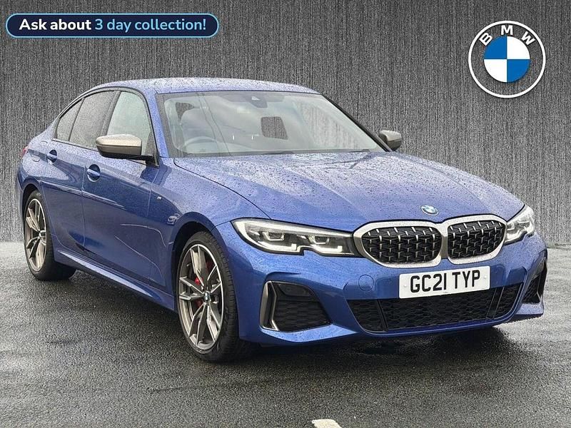 Blue Used 2021 BMW M340 M Sport Sedan | £28,999 (Good price) - Image 1/4