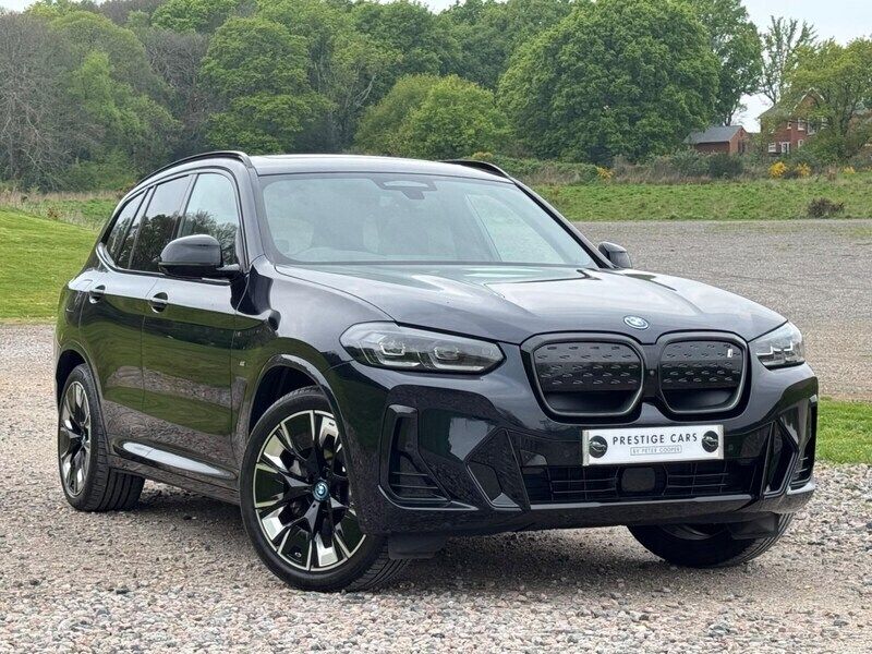 Black Used 2022 BMW iX3 M Sport SUV | £33,709 (A bit pricey) - Image 1/4