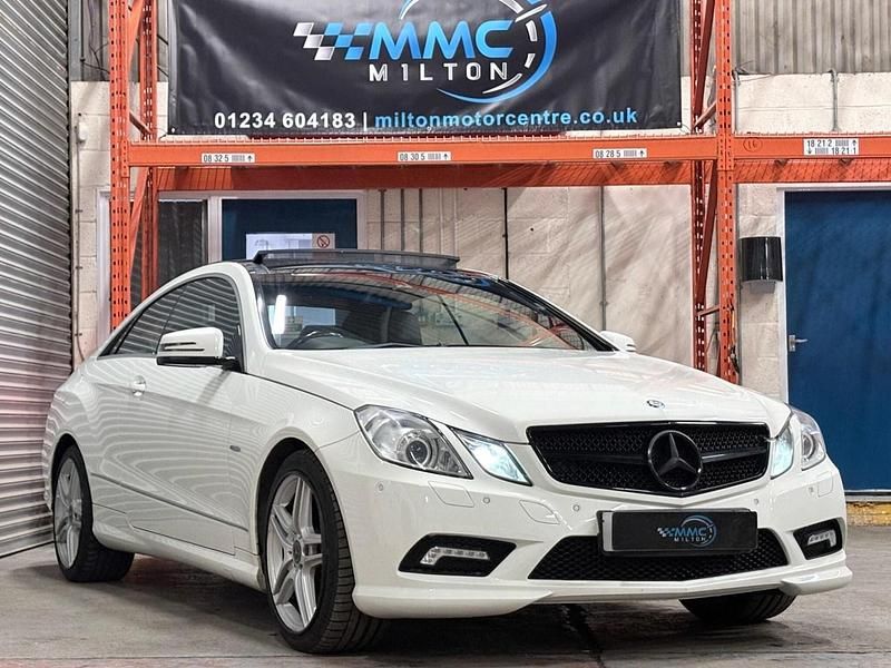 Used Mercedes E350 2011 White Coupe