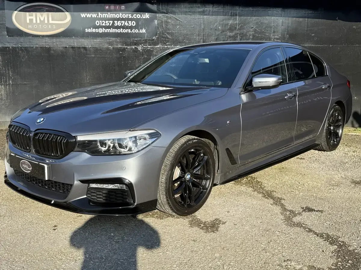 Used BMW 520 M Sport 2017 Blue Sedan